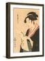 Japanese Woodblock, Lady's Portrait-null-Framed Art Print