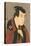 Japanese Woodblock, Man's Portrait-null-Stretched Canvas