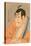 Japanese Woodblock, Man's Portrait-null-Stretched Canvas