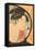 Japanese Woodblock, Woman at Toilette-null-Framed Stretched Canvas