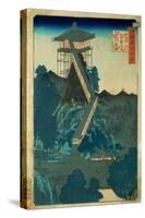 Japanese woodcuts greatly influenced painters in the late 19th century.-Ando Hiroshige-Stretched Canvas