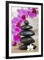 Japanese Zen Garden-filmfoto-Framed Premium Photographic Print