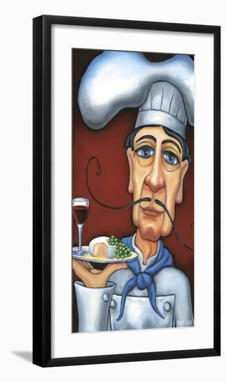 Jaques the Chef-Will Rafuse-Framed Giclee Print
