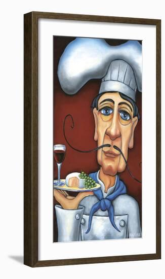 Jaques the Chef-Will Rafuse-Framed Giclee Print