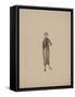 Jaquette satin double face noir-Madeleine Vionnet-Framed Stretched Canvas