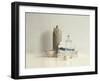 Jar, Bottle, Egg, Bowl and Cloths-Willem de Bont-Framed Art Print