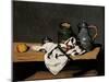 Jar, Coffee Pot and Fruit-Paul Cézanne-Mounted Art Print