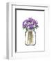 Jar Double Hydrangea-Amanda Greenwood-Framed Art Print