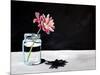 Jar & Flower-Cindy Thornton-Mounted Art Print
