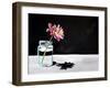 Jar & Flower-Cindy Thornton-Framed Art Print