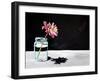 Jar & Flower-Cindy Thornton-Framed Art Print