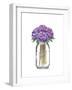 Jar Hydrangea-Amanda Greenwood-Framed Art Print