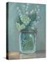 Jar of Lilies of the Valley-Marnie Bourque-Stretched Canvas