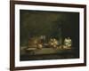 Jar of Olives-Jean-Baptiste Simeon Chardin-Framed Giclee Print