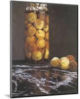 Jar of Peaches-Claude Monet-Mounted Premium Giclee Print