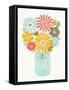 Jar of Sunshine I Coral Love-Michael Mullan-Framed Stretched Canvas