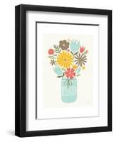 Jar of Sunshine II Coral Peace-Michael Mullan-Framed Art Print