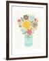 Jar of Sunshine II Coral Peace-Michael Mullan-Framed Art Print