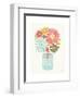 Jar of Sunshine IV Coral Faith-Michael Mullan-Framed Art Print