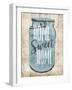 Jar Sweet Home-Jace Grey-Framed Art Print