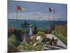 Jardin a? Sainte-Adresse, 1866/1867-Claude Monet-Mounted Art Print