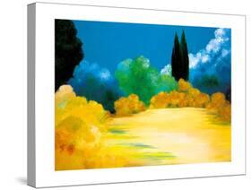 Jardin D'Ete-Bernard Payet-Stretched Canvas