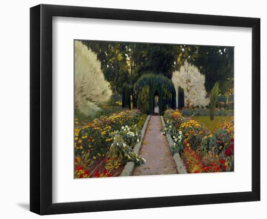 Jardín De Aranjuez. Glorieta Ii-Santiago Rusiñol-Framed Giclee Print