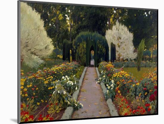 Jardín De Aranjuez. Glorieta Ii-Santiago Rusiñol-Mounted Giclee Print