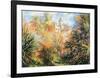 Jardin de Bordighera-Claude Monet-Framed Art Print