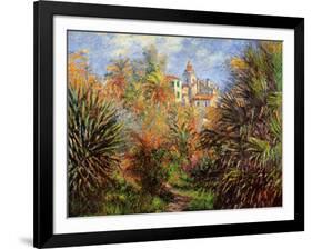 Jardin de Bordighera-Claude Monet-Framed Art Print