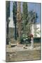 Jardín de la casa de Fortuny, ca. 1872.-Mariano Fortuny Marsal-Mounted Giclee Print