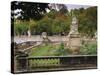 Jardin De La Fontaine, Nimes, Gard, Languedoc, France, Europe-John Miller-Stretched Canvas