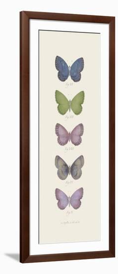 Jardin des Papillons II-Maria Mendez-Framed Giclee Print