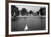 Jardin des Tuileries, Paris 1950s-Jules Dortes-Framed Giclee Print