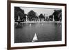 Jardin des Tuileries, Paris 1950s-Jules Dortes-Framed Giclee Print