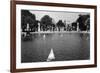 Jardin des Tuileries, Paris 1950s-Jules Dortes-Framed Giclee Print