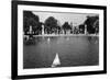 Jardin des Tuileries, Paris 1950s-Jules Dortes-Framed Giclee Print