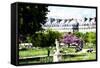 Jardin des Tuileries Paris-Philippe Hugonnard-Framed Stretched Canvas