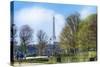 Jardin des Tuileries-Cora Niele-Stretched Canvas