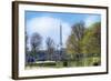 Jardin des Tuileries-Cora Niele-Framed Giclee Print