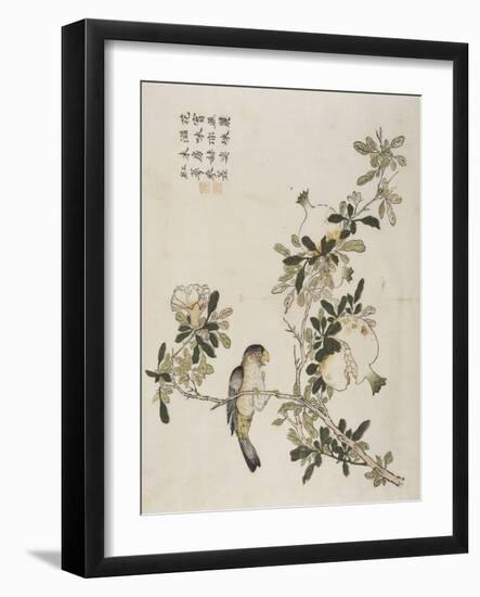 "Jardin du grain de moutarde"-null-Framed Giclee Print