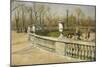 Jardin Du Luxembourg, 1883-Fritz Thaulow-Mounted Giclee Print