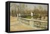 Jardin Du Luxembourg, 1883-Fritz Thaulow-Framed Stretched Canvas