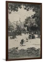 Jardin Du Luxembourg, 1915-Frank Milton Armington-Framed Giclee Print