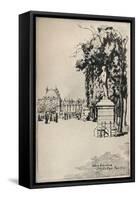 Jardin Du Luxembourg, 1915-Eugene Bejot-Framed Stretched Canvas