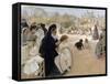 Jardin du Luxembourg (The Luxembourg Gardens), Paris. 1887-Albert Edelfelt-Framed Stretched Canvas