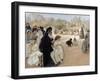 Jardin du Luxembourg (The Luxembourg Gardens), Paris. 1887-Albert Edelfelt-Framed Giclee Print