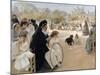 Jardin du Luxembourg (The Luxembourg Gardens), Paris. 1887-Albert Edelfelt-Mounted Giclee Print