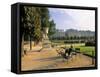 Jardin Du Tuilleries, Paris, France-Jon Arnold-Framed Stretched Canvas