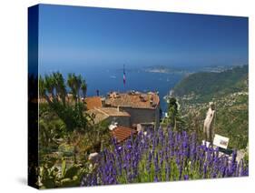 Jardin Exotique in Eze, Cote D´Azur, Alpes-Maritimes, Provence-Alpes-Cote D'Azur, France-Katja Kreder-Stretched Canvas